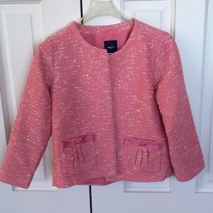 ADORABLE tweed jacket (with bows!!)